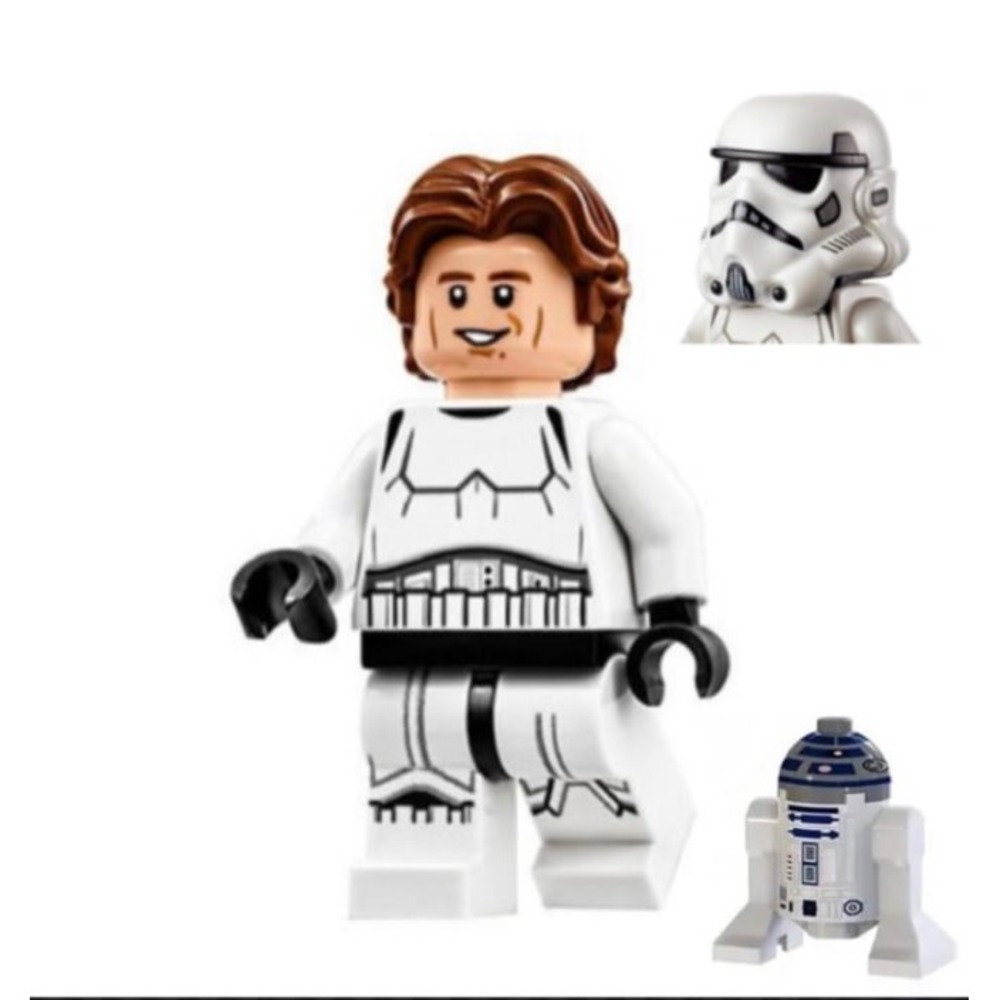 Star Wars, Han Solo stormtrooper R2D2 custom, mini figure toy new